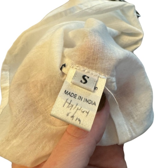 Banjanan - Midi Dress Black & White Abstract Print Sz S - Picture 8 of 9